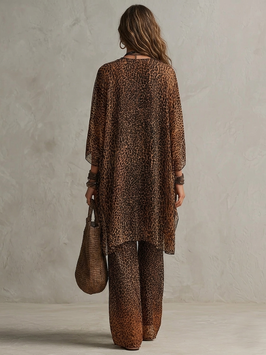 Vittoria Leopard Luxe Set