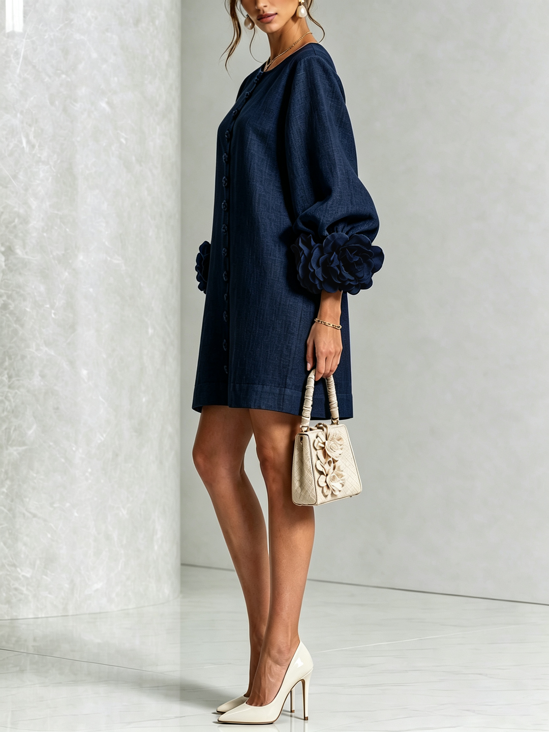 Marisol | Button-Down Mini Dress