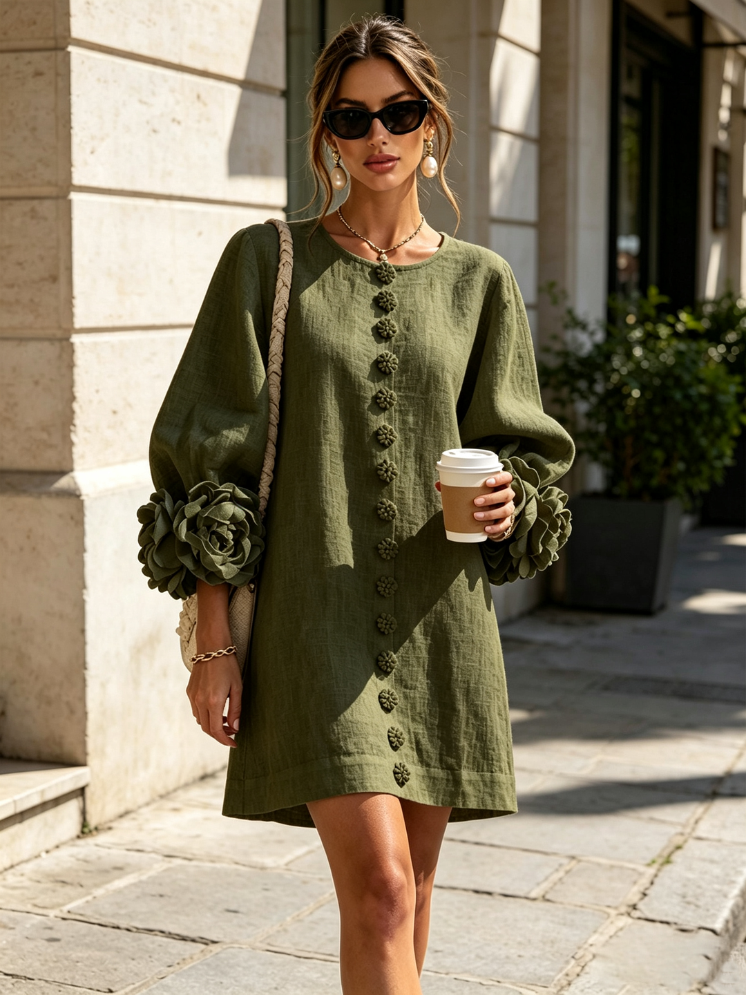 Marisol | Button-Down Mini Dress