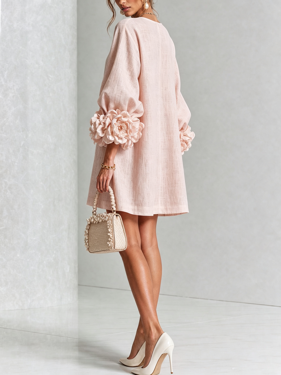 Elaine | Button-Down Mini Dress