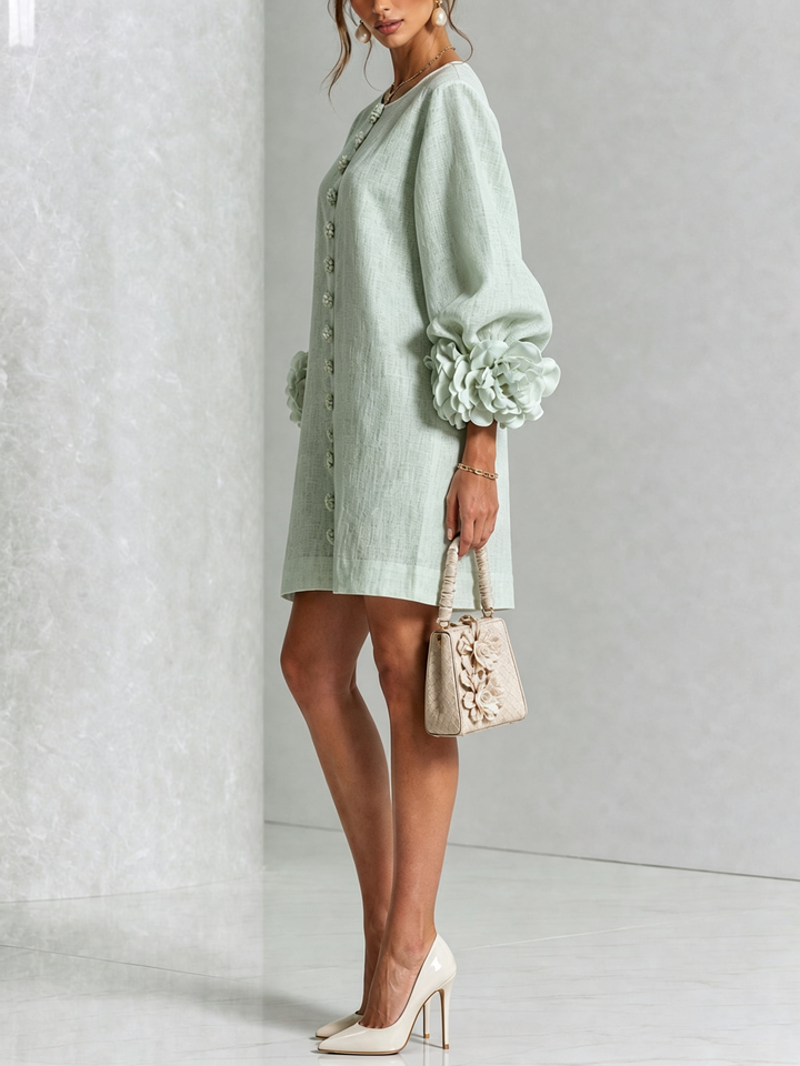 Elaine | Button-Down Mini Dress