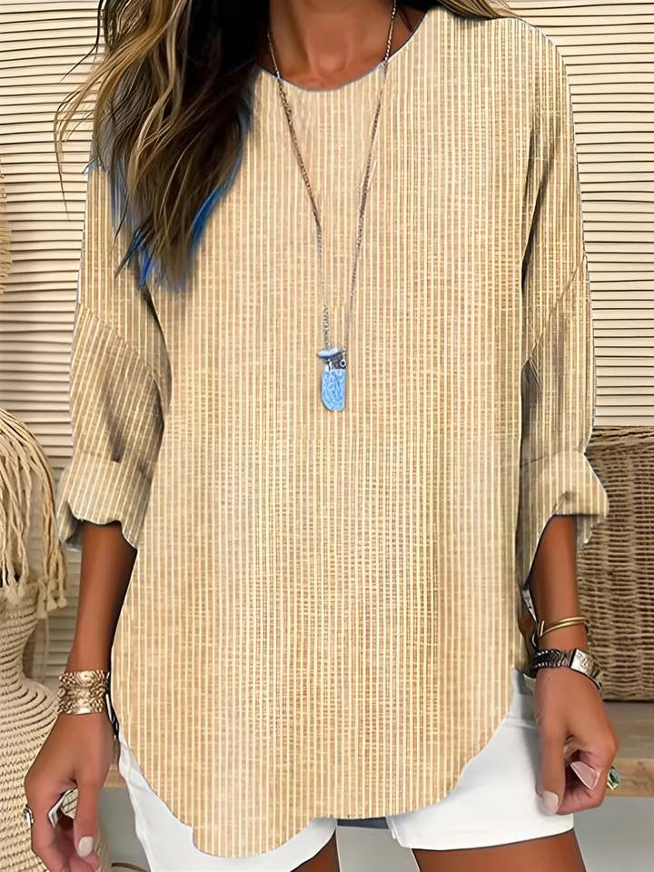 Eglantine | Trendy Striped Blouse
