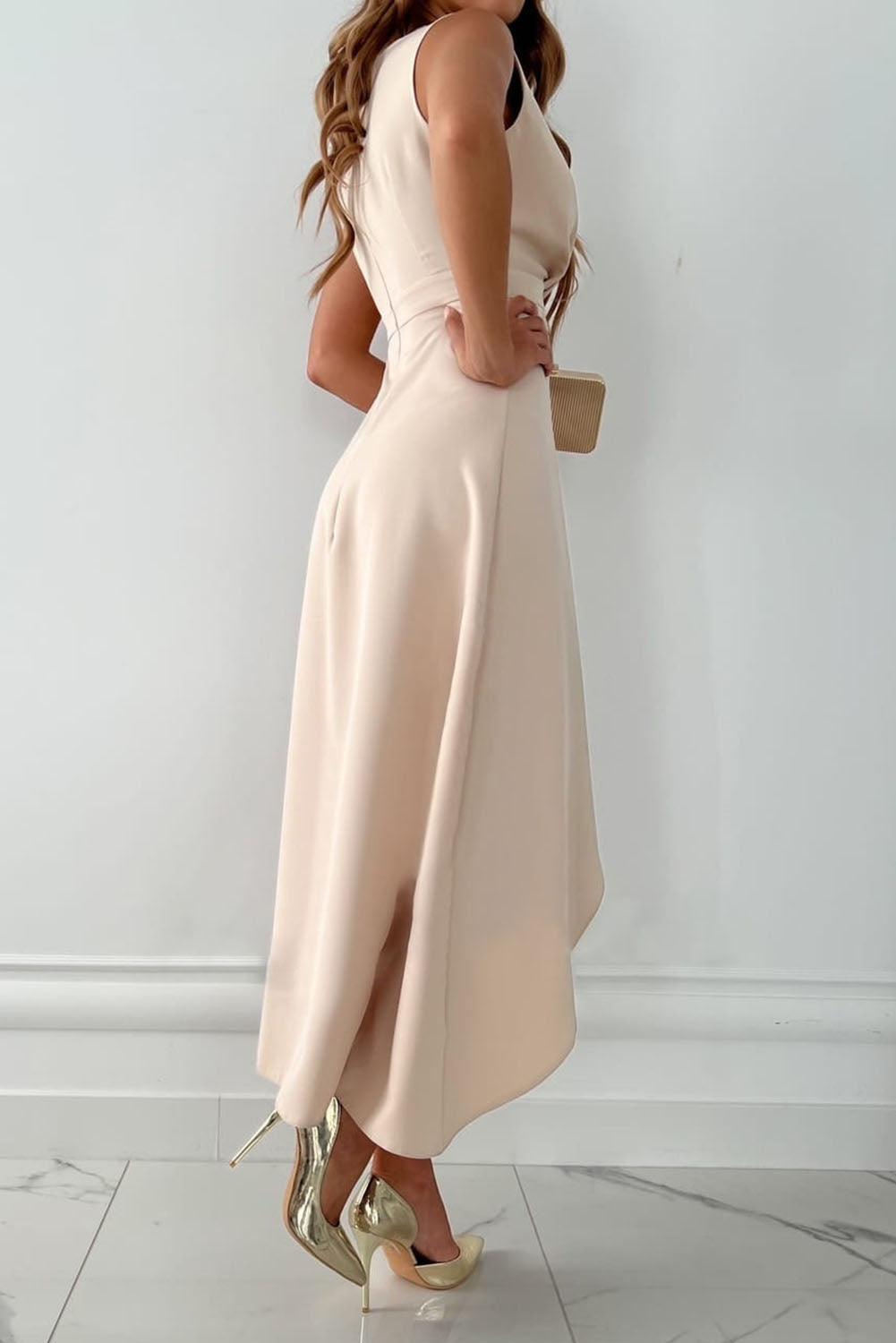 Harrow & Lane™ | Midi Wrap Dress with V-Neck
