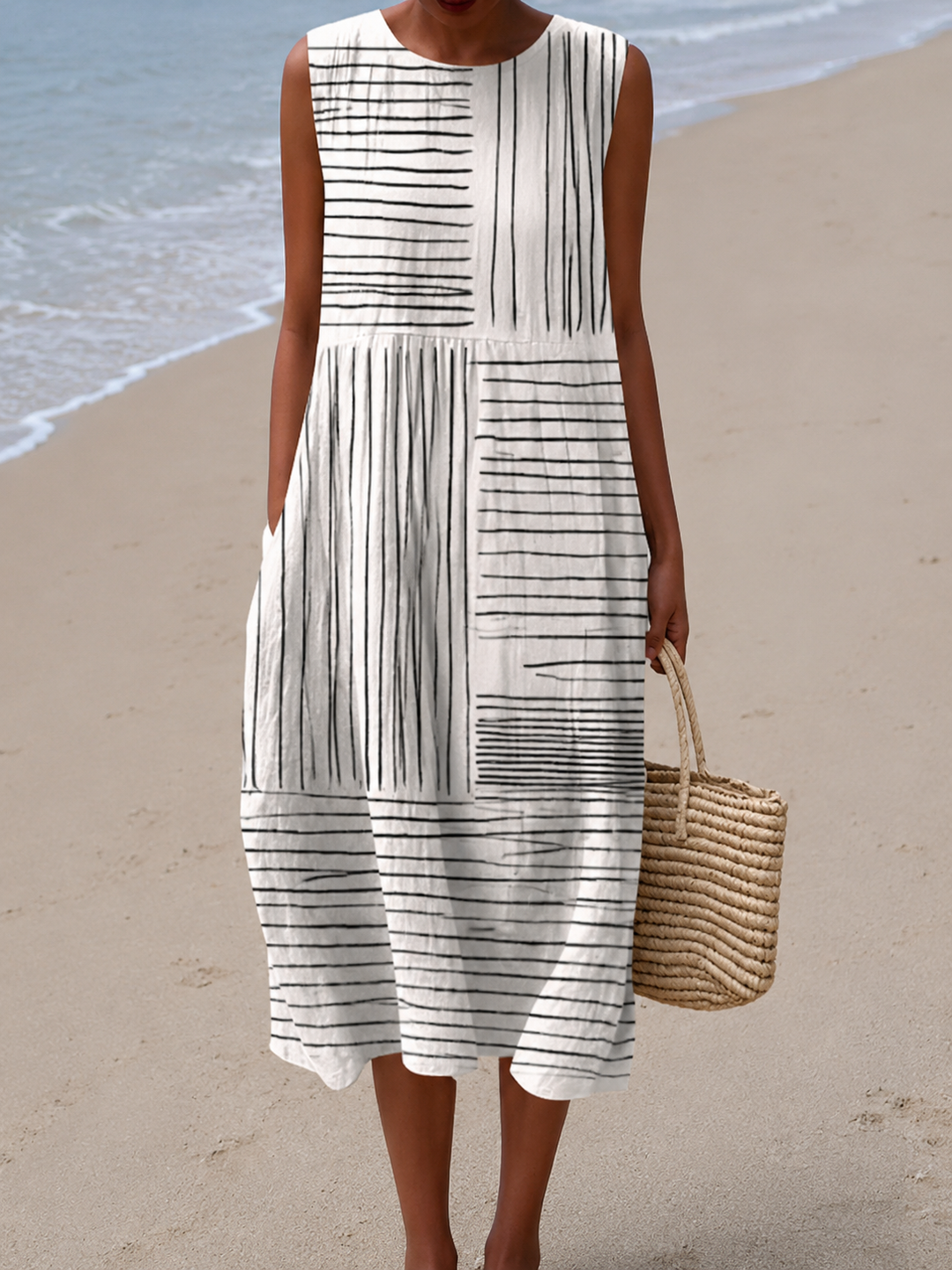 Cora™ Printed Midi Dress