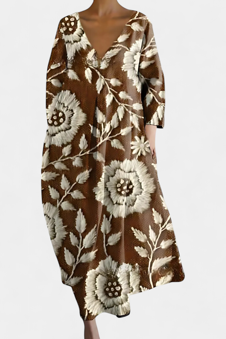 Josefa | Comfortable V-neck Dress