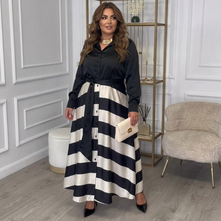Liviana | Striped Maxi Dress