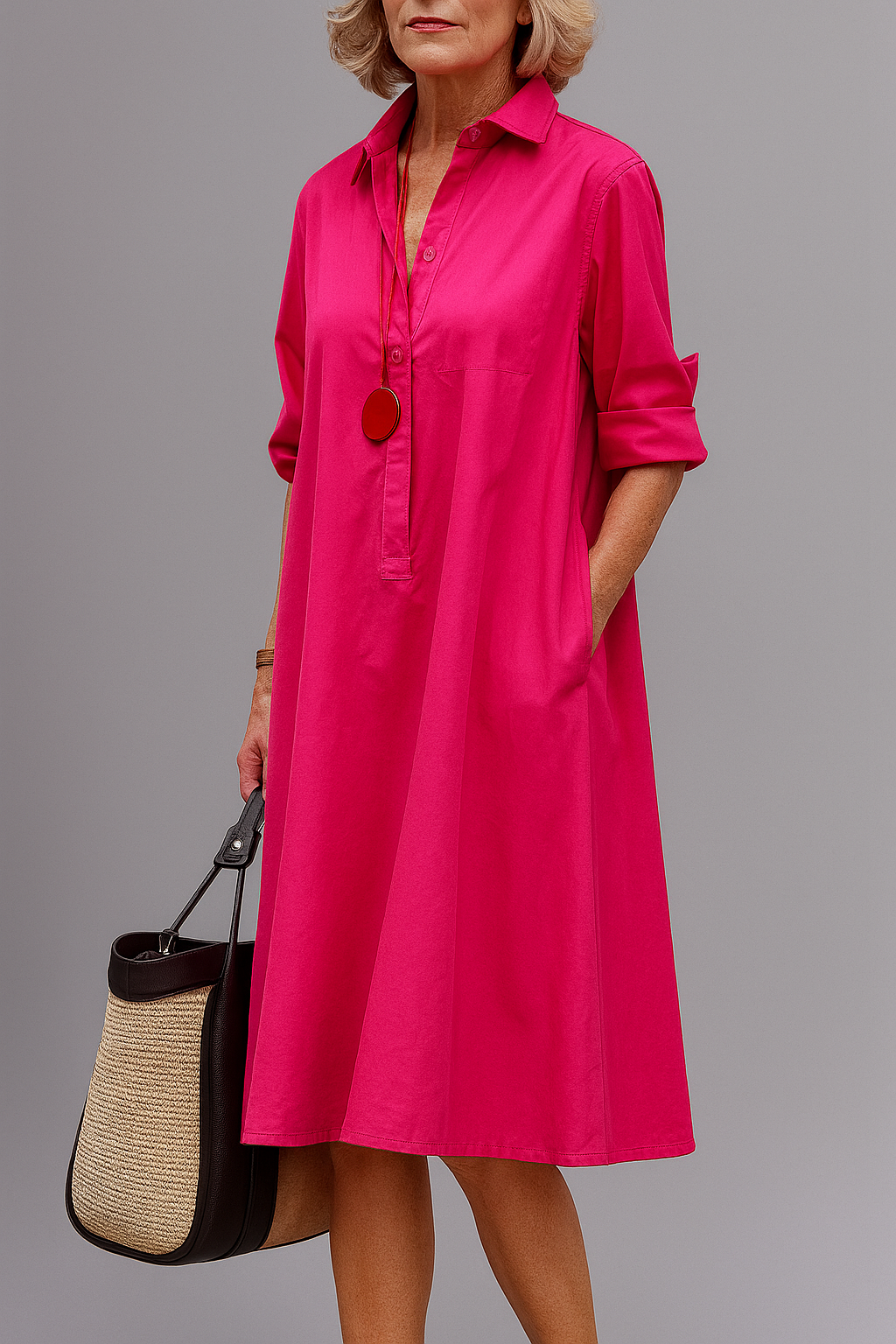 Winona™ | Sophisticated Midi Dress