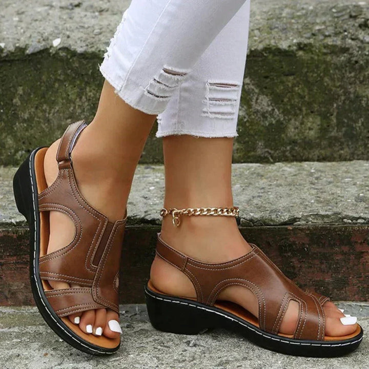 Lucasta | Orthopedic Leather Sandals™