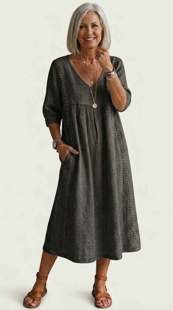 Amparo I Elegance A Line Maxi Dress