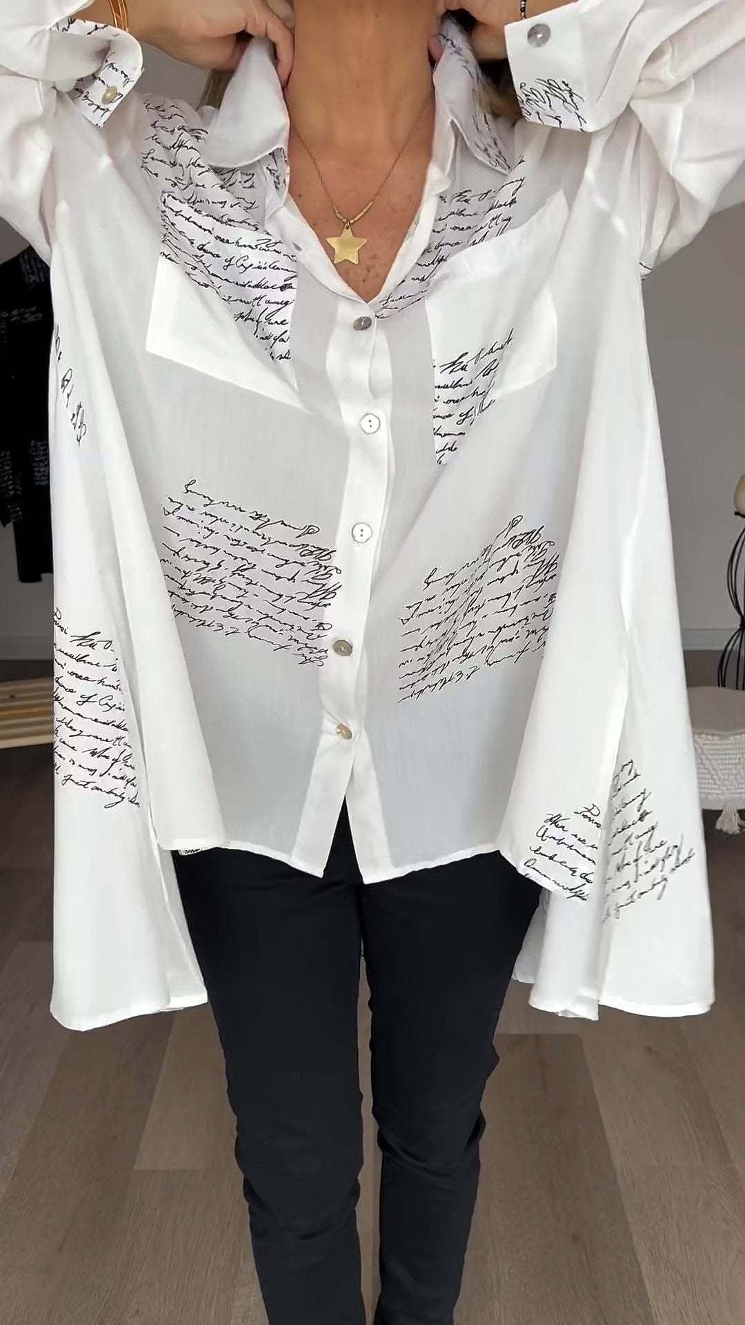 Fabiola | Luxe Statement Shirt