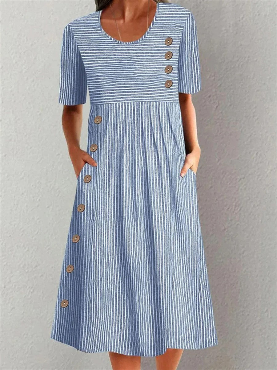 Marceline™ | Striped Summer Dress