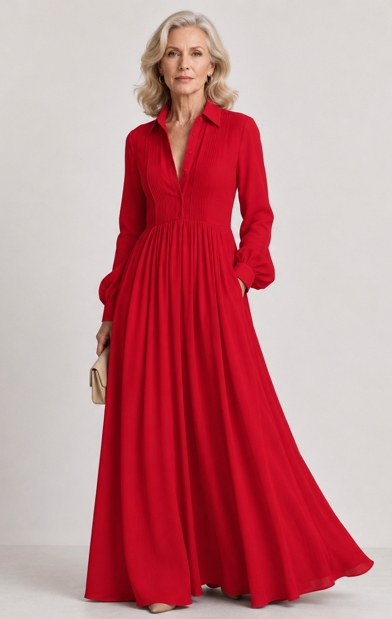 Blanca | Soft Flow Maxi Dress