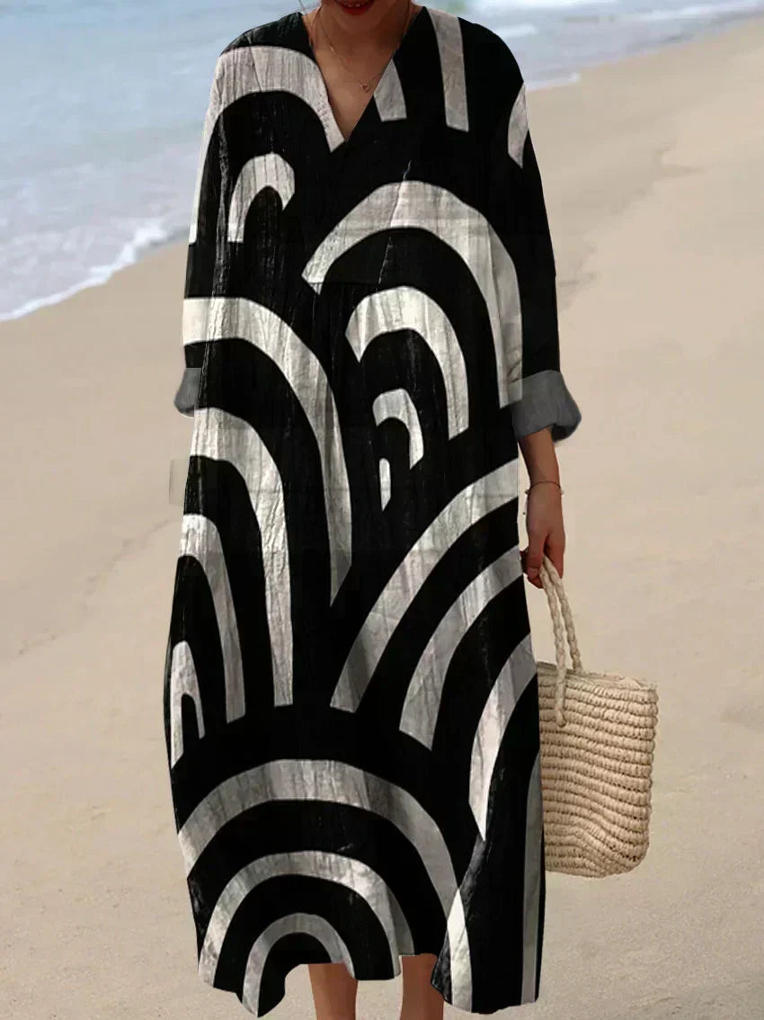 Marietta - Summer Breeze Printed Dress