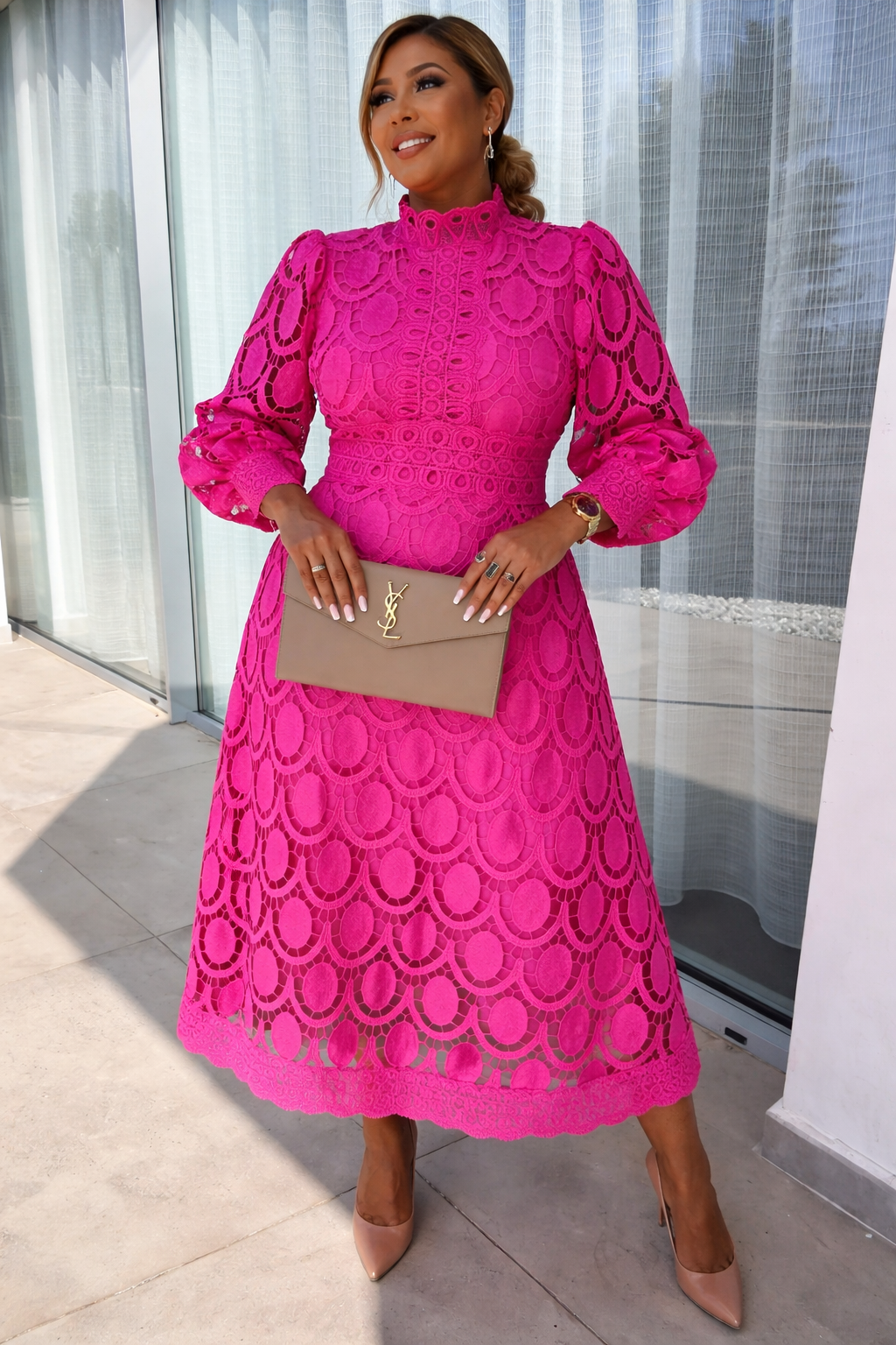 Michelle - Romantic Lace Dress