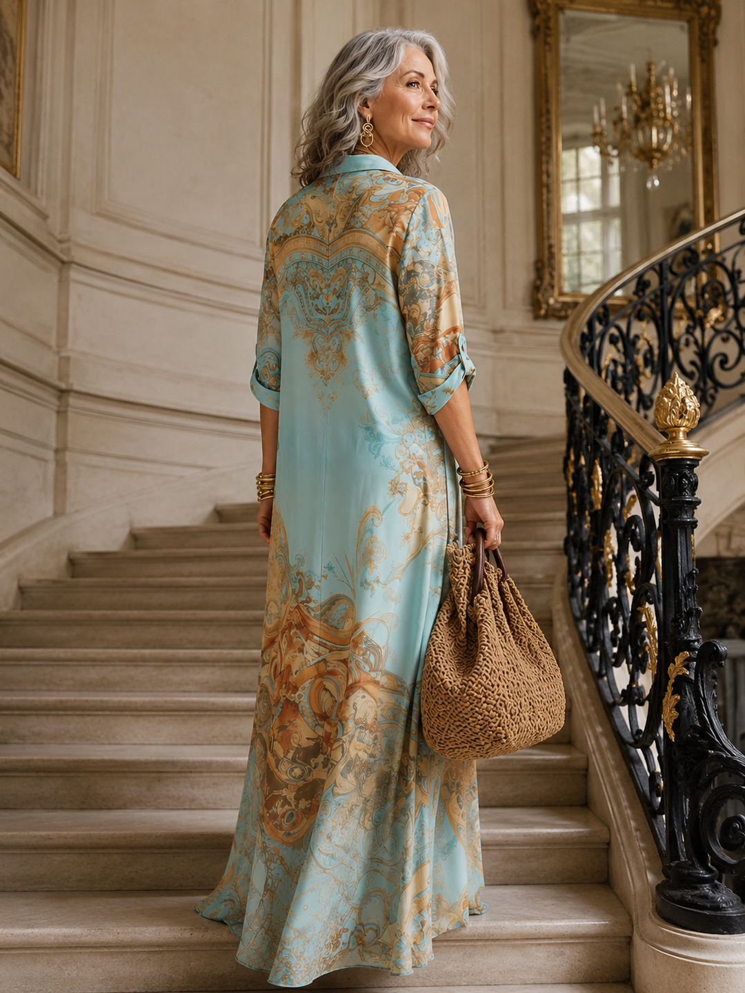 Antonietta I Maxi Dress Print Luxury