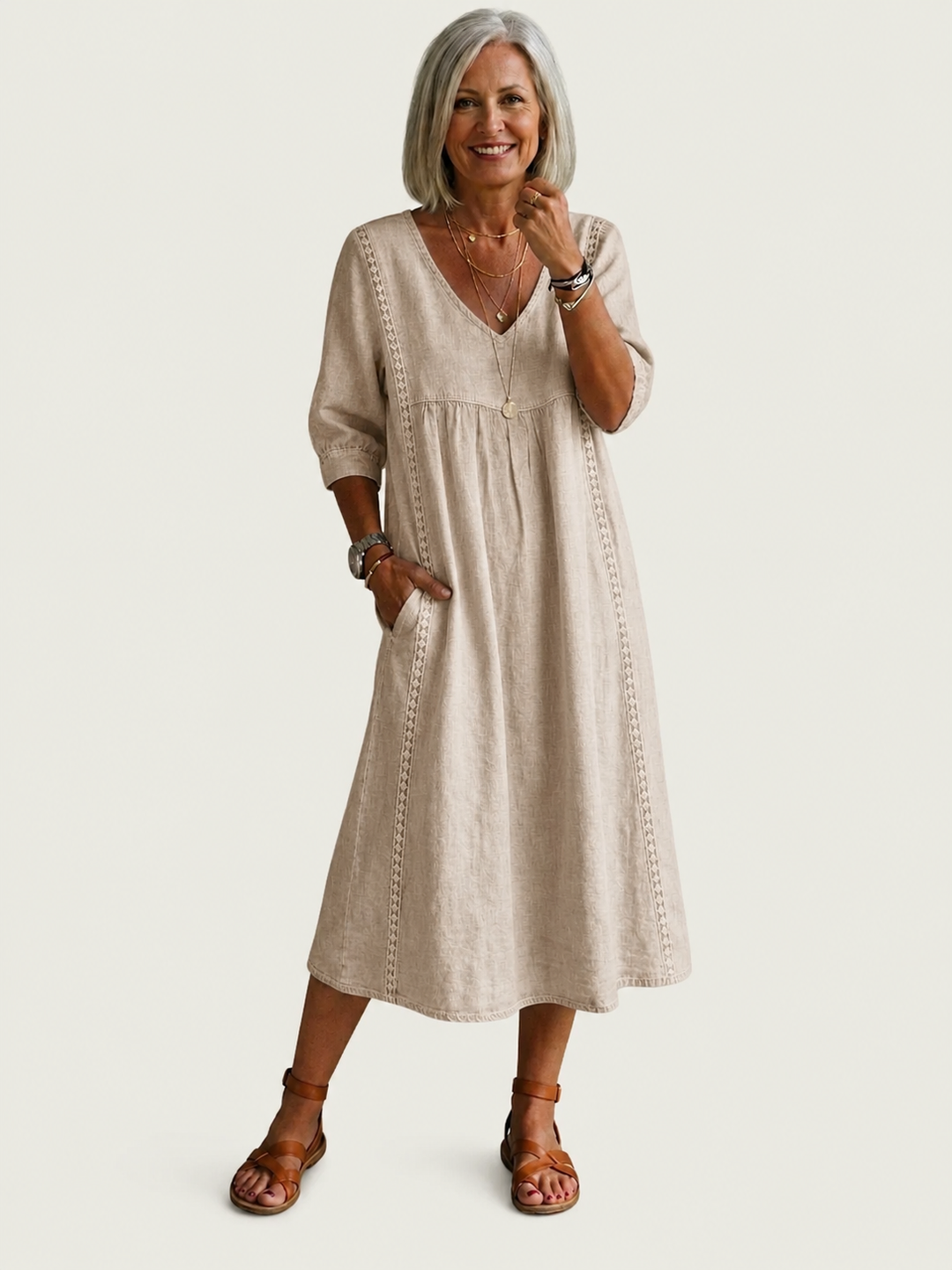 Amparo I Elegance A Line Maxi Dress