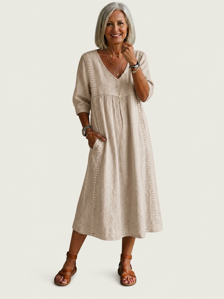 Amparo I Elegance A Line Maxi Dress