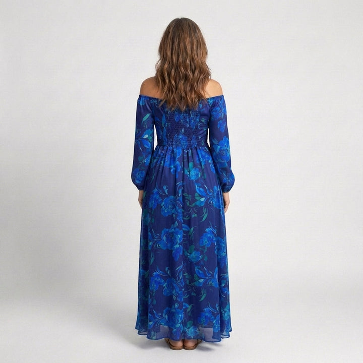 Harrow & Lane™ | Off Shoulder Floral Maxi Dress