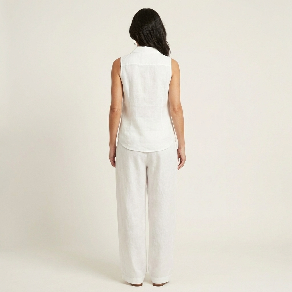 Orietta | Wrap-Top & Wide-Leg Set