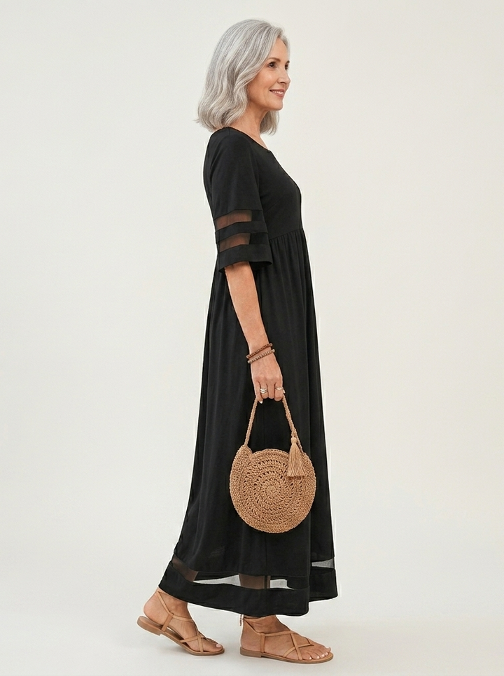 Aude™ | Flattering Tummy-Smoothing Midi Dress