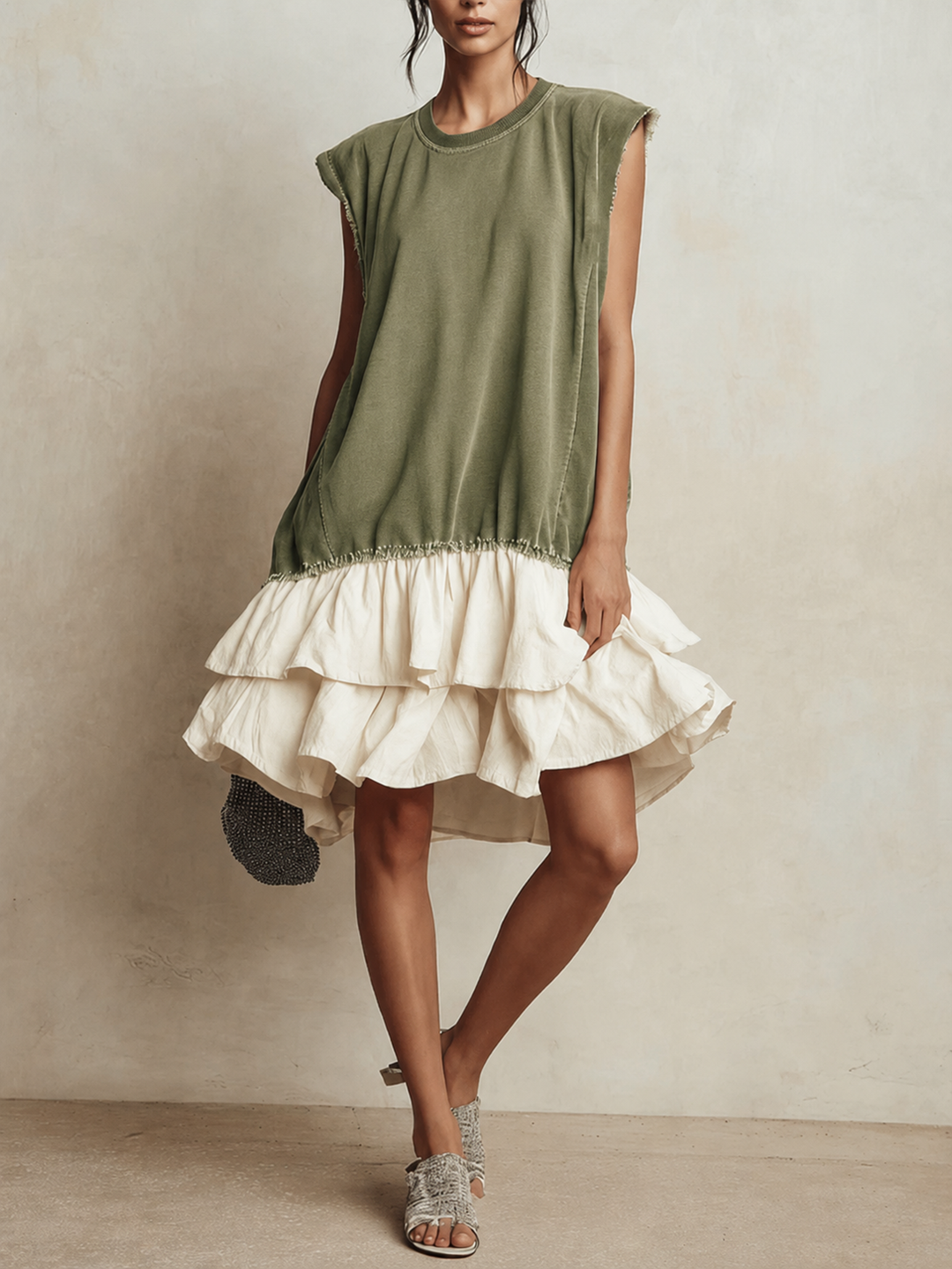 Helena | Casual Color-Block Vacation Dress, Relaxed Fit