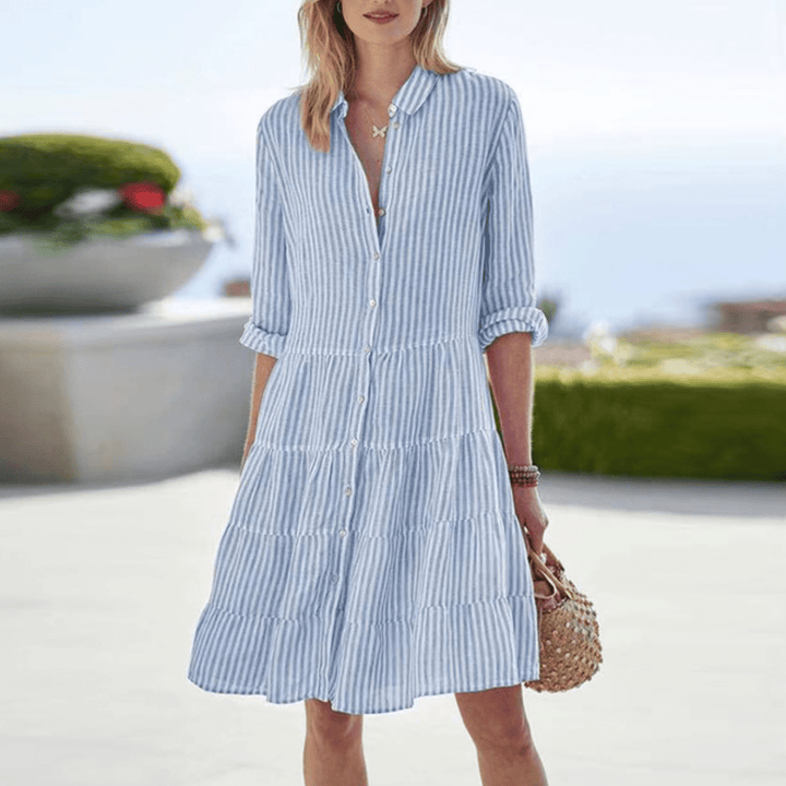 Fleurette | Breezy Striped Dress