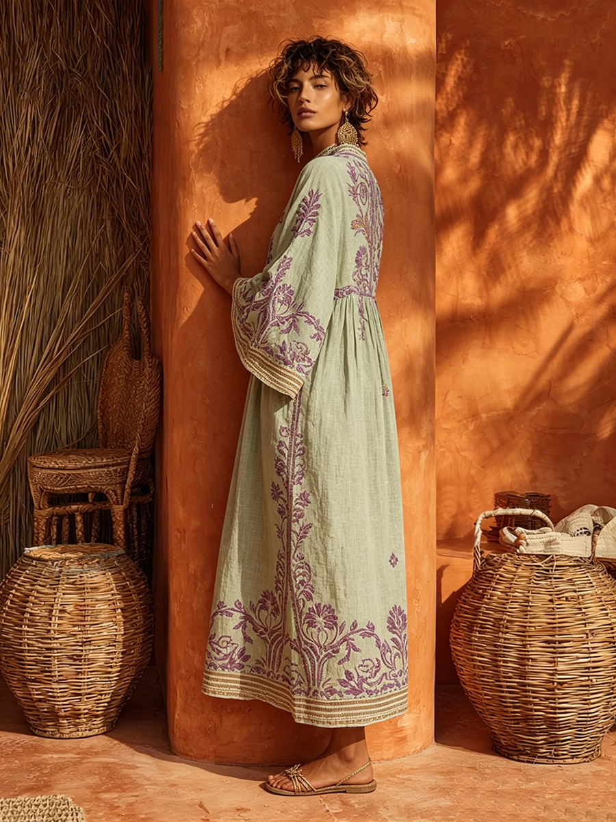 Cerise - Boho Dress with Mediterranean Charm