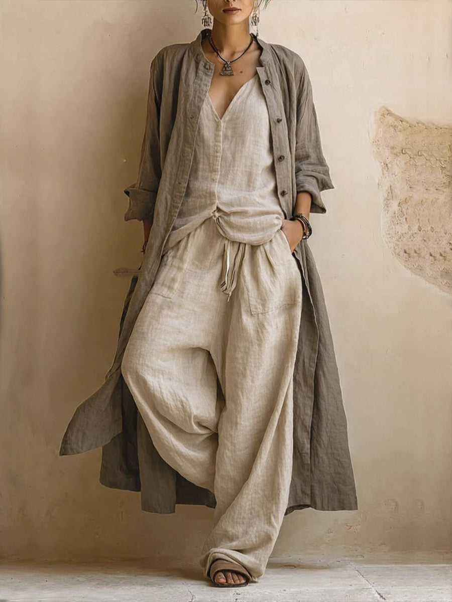 Prudence Linen Blend Co-Ord Set