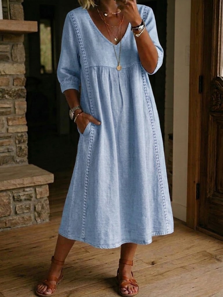 Morven | Comfortable Casual Maxi Dress