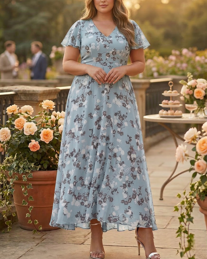 Trina | Glamorous dress that covers the belly