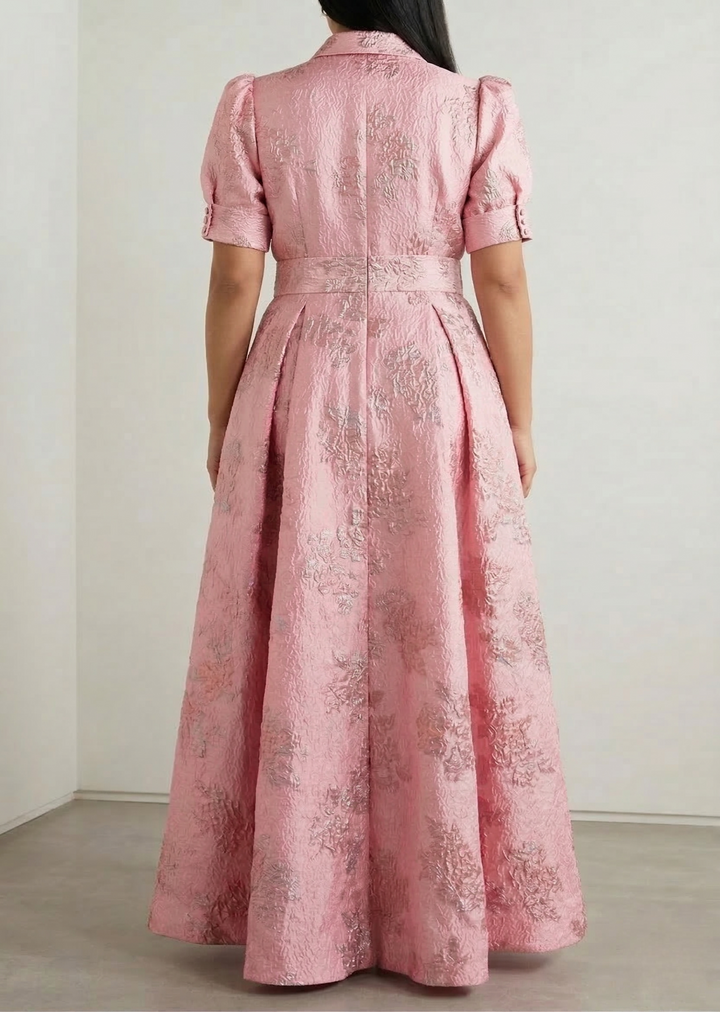 Tanith - Dress with Short Puff Sleeves