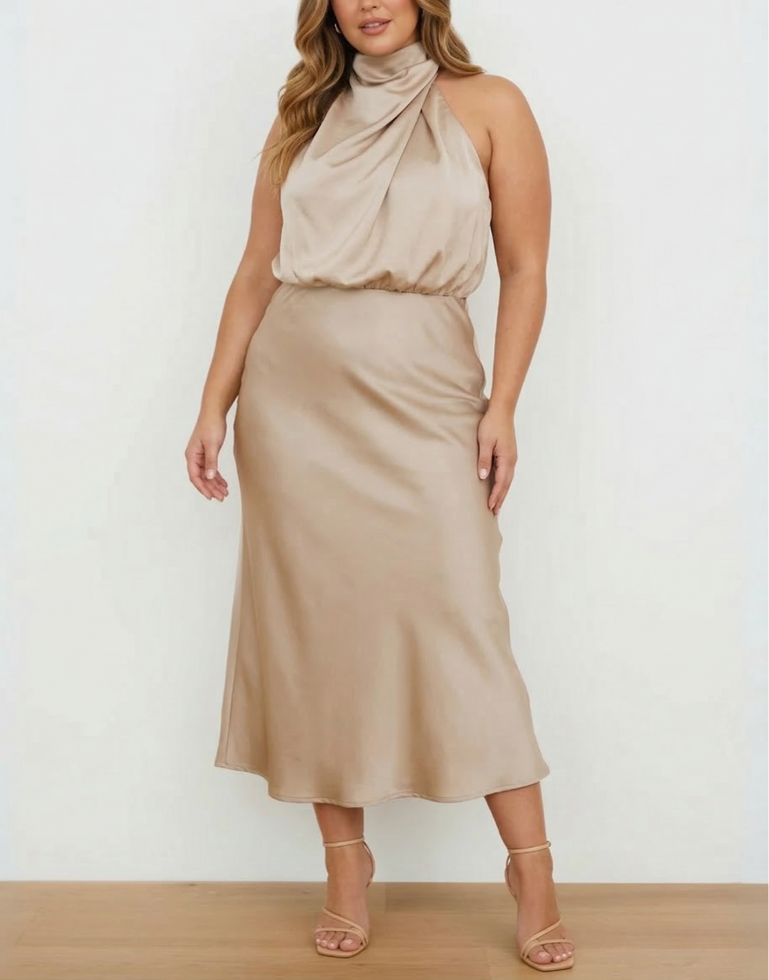 Lilia | Sahara Draped Dress