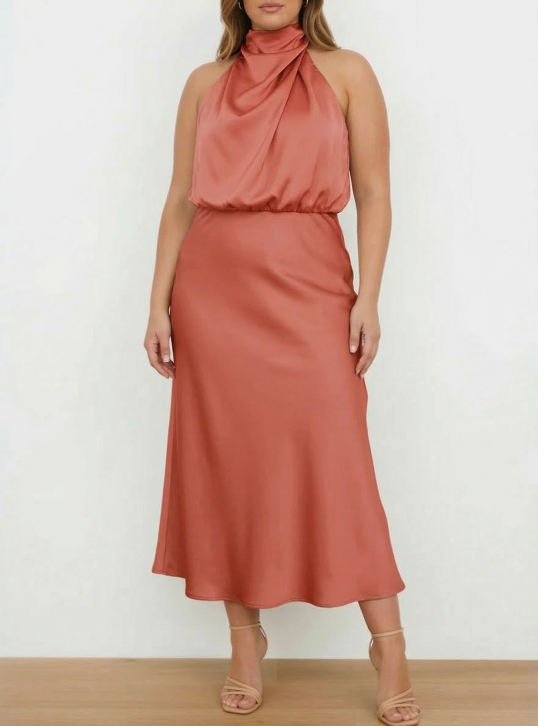 Lilia | Sahara Draped Dress