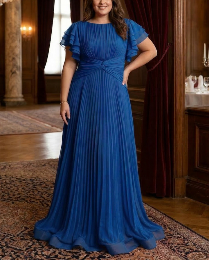 Tiziana | Pleated Evening Dress