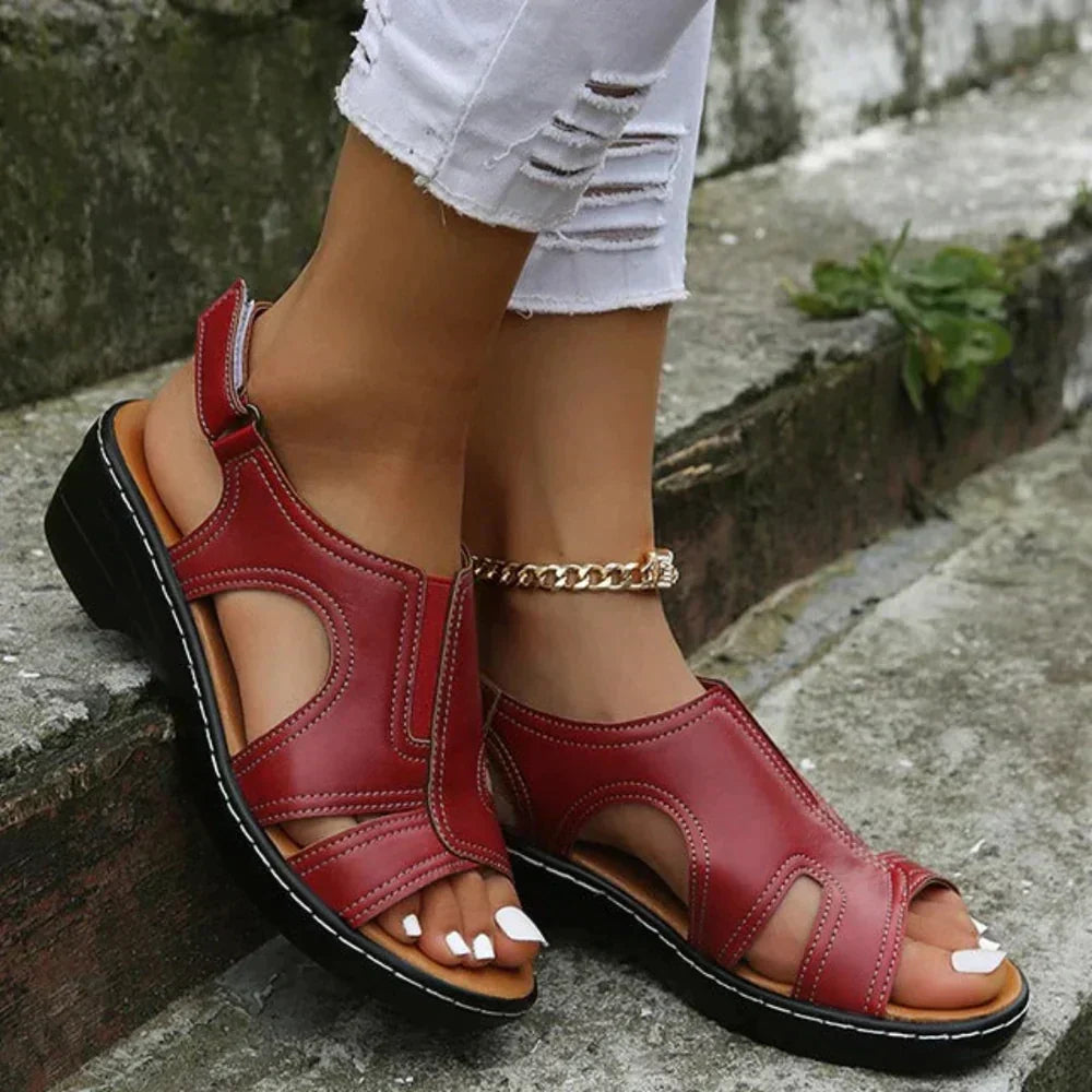Lucasta | Orthopedic Leather Sandals™