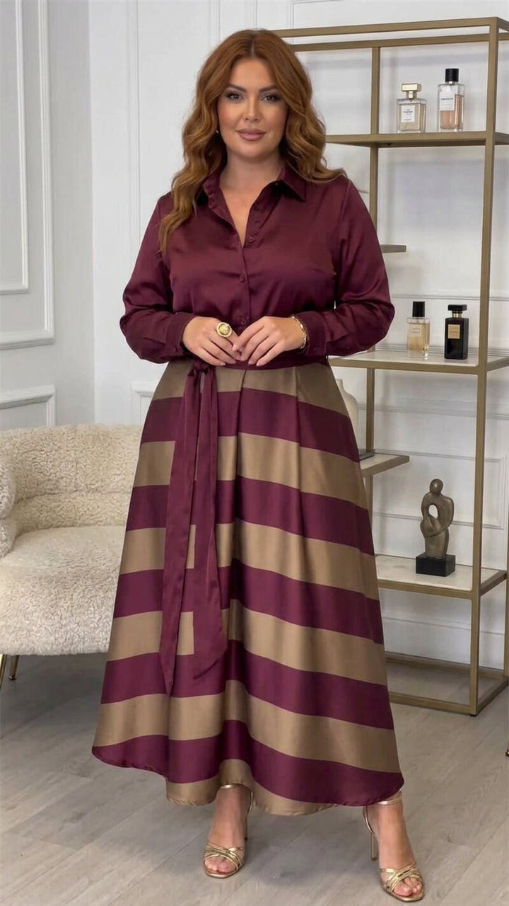 Liviana | Striped Maxi Dress