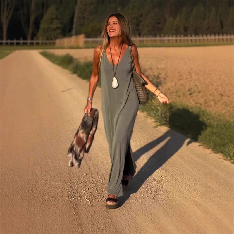 Gwendolen - Casual Sleeveless Dress
