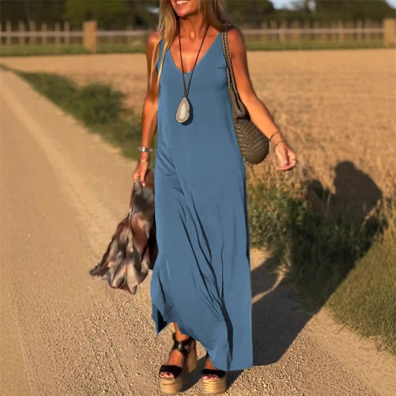 Gwendolen - Casual Sleeveless Dress