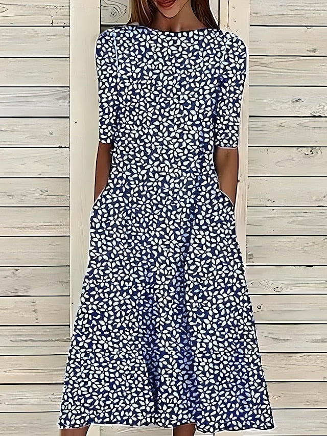 Mairead | Coastal Bloom Dress